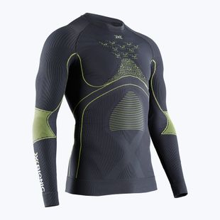 Maglia termica da uomo X-Bionic Energy Accumulator 4.0 charcoal/yellow