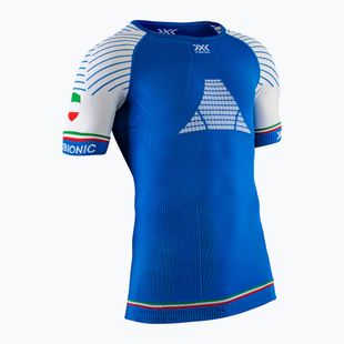 Maglia termica da uomo X-Bionic Invent 4.0 Patriot Running Shirt blue