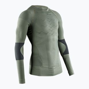 X-Bionic X-Plorer Energizer 4.0 Shirt Uomo Lg Sl verde oliva/antracite manica lunga termoattiva