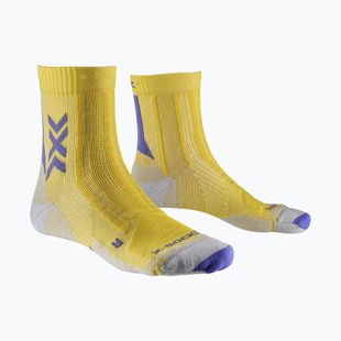 Calzini X-Socks Trekking Perfom Ankle flax gold/amethyst