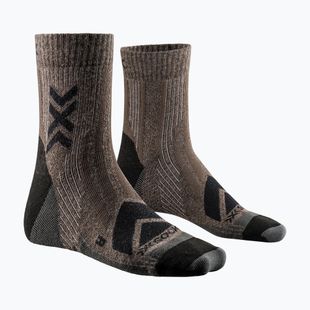 Calzini X-Socks Hike Perform Merino Ankle brown/black