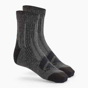 X-Socks Hike Perform Merino Calzini da trekking alla caviglia nero/carbone