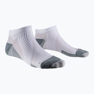 X-Socks Run Perform Low Cut calzini bianco artico/grigio perla