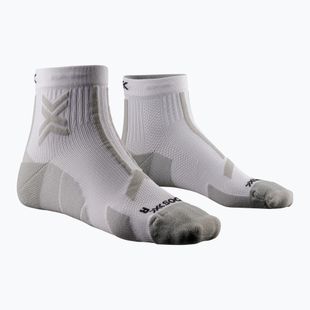 X-Socks Trailrun Discover Calzini alla caviglia bianco artico/grigio perla