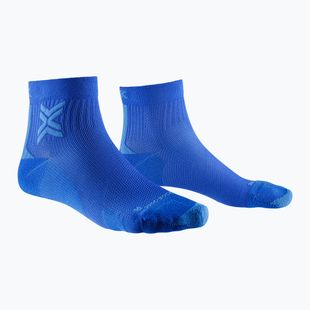 Calzini da corsa da uomo X-Socks Run Discover Ankle twyce blu/blu