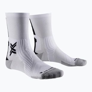 Calzini da ciclismo X-Socks Bike Perform Crew artcic white/opal black