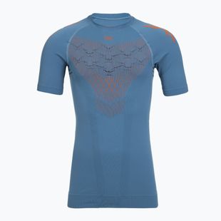 Maglietta da corsa da uomo X-Bionic Twyce Run blue/white
