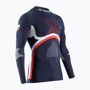 Maglia termica da uomo X-Bionic Patriot Shirt Turtle Neck Lg Sl poland