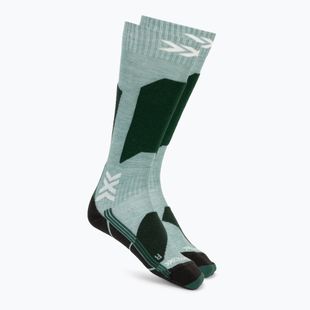 Calze da sci donna X-Socks Ski Discover Otc verde salvia/prato inglese