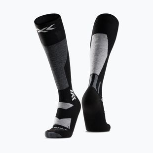 Calze da snowboard X-Socks Snowboard Discover Otc black/dark grey