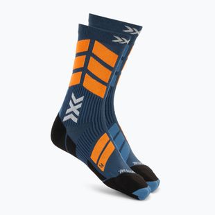 X-Socks X-Country Perform Crew calze da sci marine/arancioni