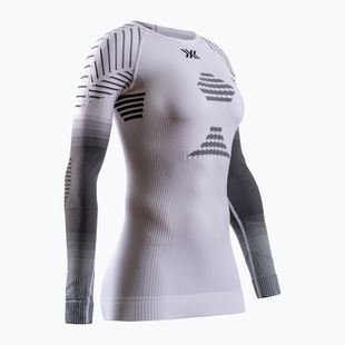 Maglia termica da donna X-Bionic Invent Fx Shirt white/grey/light grey