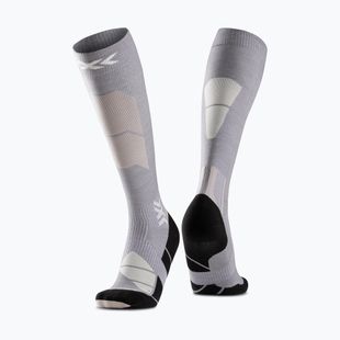 Calze da sci X-Socks Ski Perform Merino Otc seal grey/light sand