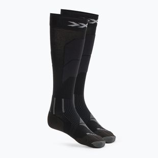 X-Socks Ski Perform Merino Otc x calze da sci nere/grigie