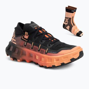 X-Bionic Terraskin X01 x nero/pesca scuro/pesca fresco scarpa da corsa