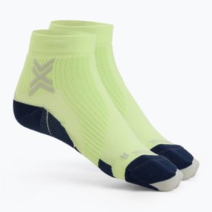 X-Socks Run Perform Uomo Calze alla caviglia neolime/x nero
