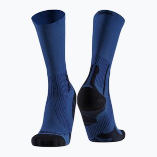 Calze da uomo X-Socks Run Perform Crew marine/x nero