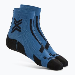 X-Socks Trailrun Discover Ankle calzini blu minerale/x nero