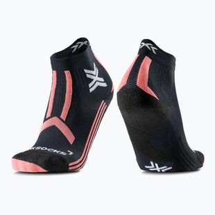 Calzini X-Socks Trailrun Discover da donna x nero/rosa polveroso