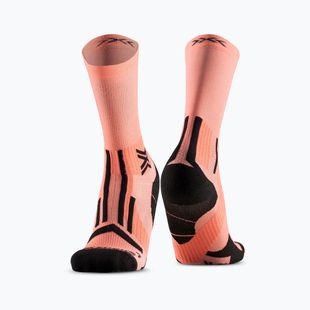 Calze X-Socks Trailrun Perform Crew dusty rose/x black