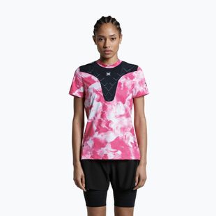 Maglia da running donna X-Bionic Corefusion Run wolfpack/white/neo pink