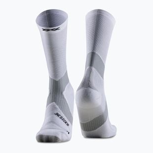 X-Socks Bike Expert Crew calzini bianco artico/grigio perla