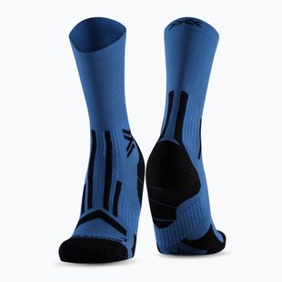 Calze da uomo X-Socks Trailrun Perform Crew blu minerale/x nero