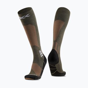 Calze da sci X-Socks Ski Discover Merino Otc sand/dark sand