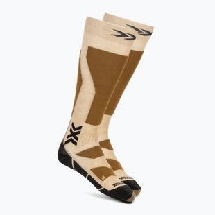 Calzini da snowboard X-Socks Snowboard Discover Otc sand/dark sand