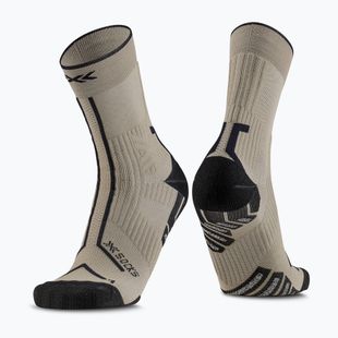 Calzini X-Socks Trailrun Terraskin Expert Crew sand/dark sand