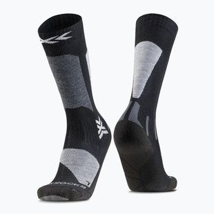 Calze da sci bambini X-Socks Ski Discover Otc x black/light grey