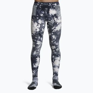 Pantaloni termici X-Bionic Energy Accumulator Wild tiedye x black/fluo pink