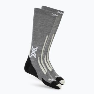 Calze X-Socks Hike Discover Merino Crew seal grey/light sand