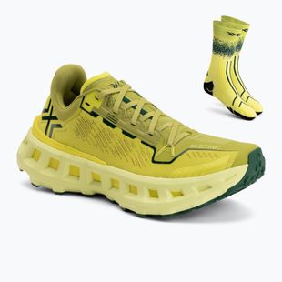 Buty do biegania + skarpety X-Bionic Terraskin X03 Electric Energy/Dark Green