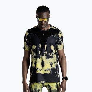 Maglia running uomo X-Bionic Corefusion Run tie dye electric energy