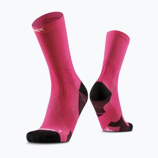 Calzini X-Socks Run Perform Crew power purple