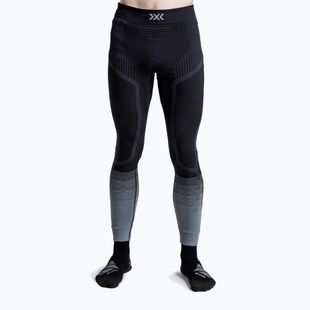 Pantaloni termici da uomo X-Bionic Invent Graphics x black/dark grey