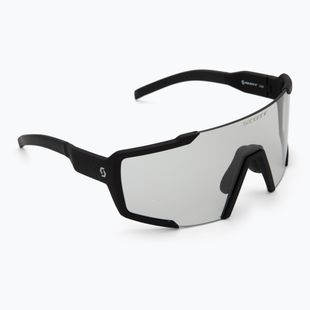 Occhiali da sole SCOTT Shield Compact LS nero opaco/grigio sensibili alla luce