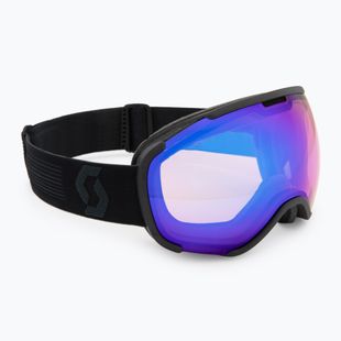 Maschera da sci SCOTT Faze II mineral black/amp illuminator blue chrome