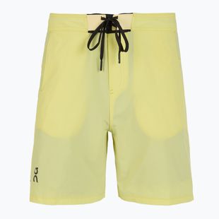 Pantaloncini da corsa On Performance Hybrid limelight da uomo