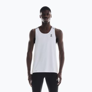 Canotta running uomo On Performance Tank white/silver