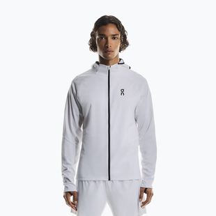 Felpa running uomo On Climate Zip Hoodie white