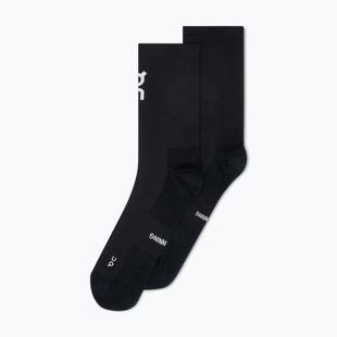 Calze da corsa On Core Run High 2 paia black