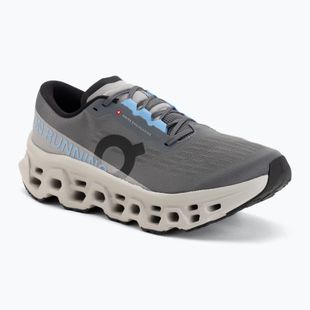 Scarpe da running uomo On Cloudmonster 3 rock/silver