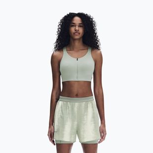 Pantaloncini running donna On Performance Terra seedling/tin