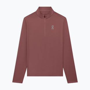 Felpa da corsa uomo On Core 1/4 Zip barberry