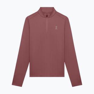 Felpa da corsa donna On Core 1/4 Zip barberry