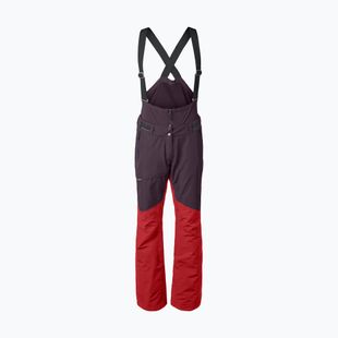 Pantaloni da sci da donna SCOTT Ultimate Dryo Ripstop viola ricco/rosso potente