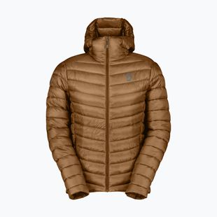 Giacca isolata da uomo SCOTT Insuloft Tech Primaloft Hoody pane marrone