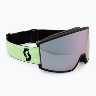 Maschera da sci SCOTT Ambit Compact glow green/amp lavender chrome